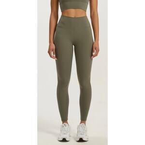 AllFenix Leggings Yoga Athletic Hi Rise Size Medium Green A001910